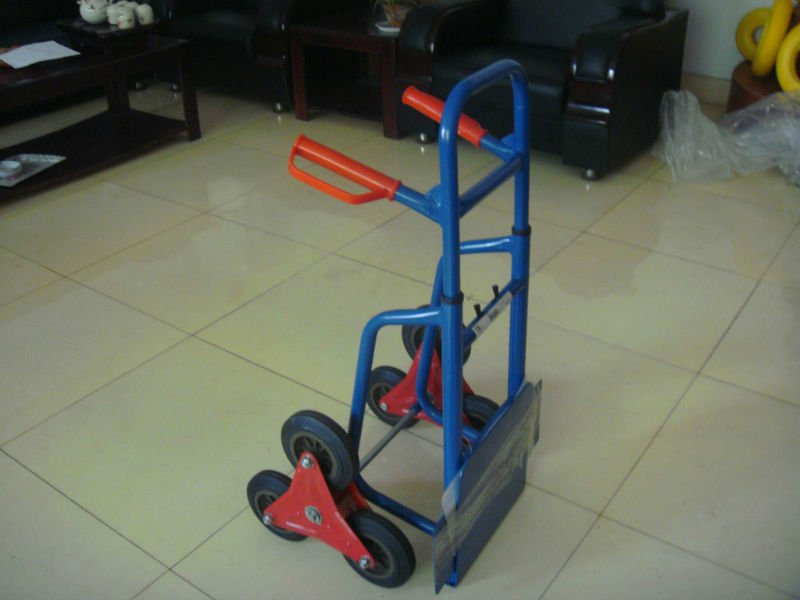 Strong six wheels climbing stairs hand trolley HT2086H