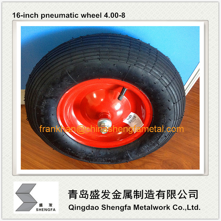 16 inch air-filled wheel 4.00-8