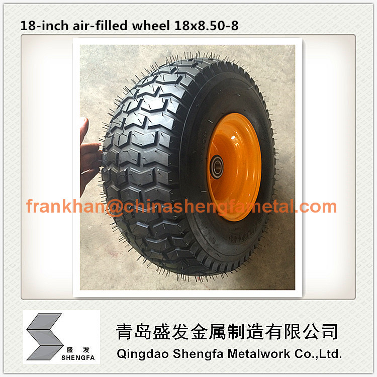 19 inch pneumatic rubber wheel 9.50-8