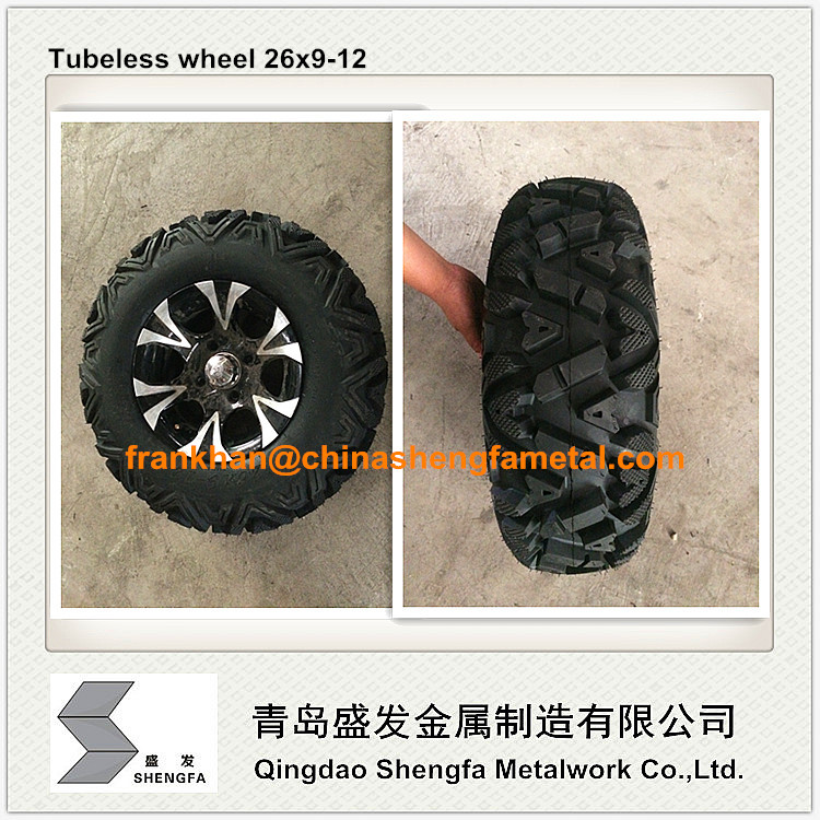 ATV tubeless tire 26x9-12