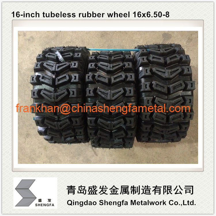 16 inch tubeless wheel 16x6.50-8