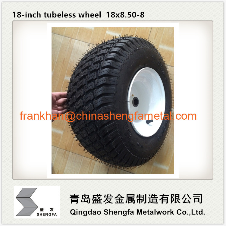 18 inch tubeless wheel 18x8.50-8