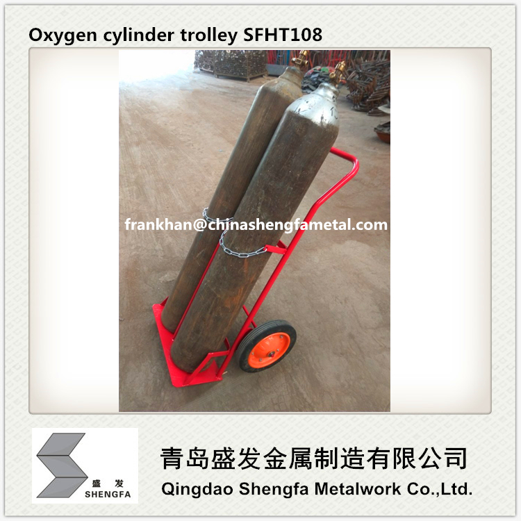 Oxygen cylinder hand trolley SFHT108