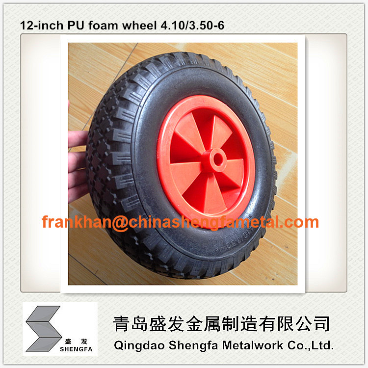 12 inch PU foam wheel 3.50-6