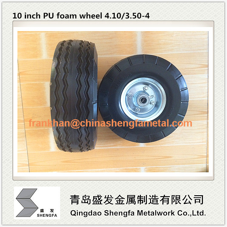 10 inch PU foam wheel 4.10/3.50-4