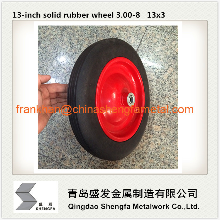 13 inch solid wheel 3.00-8